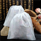 Disposable Drawstring Teabags (100 Pieces)