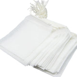 Disposable Drawstring Teabags (100 Pieces)