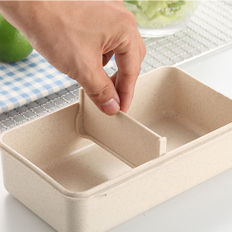 Bento Box with Spoon and Fork – The Convenient Kitchen