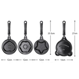 Mini Frying Pan Shapes