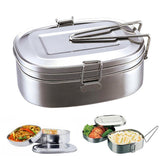 Double Layer Stainless Steel Lunch Box