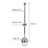 Egg Shell Topper Cutter - Stainless Steel Precision Egg Cracker for Boiled and Raw Eggs