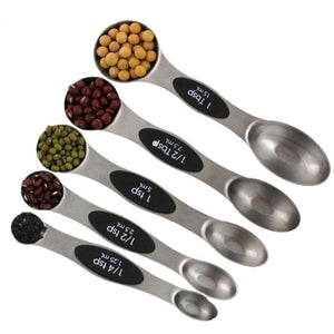 Measuring Spoons, Magnetic Set – The Convenient Kitchen