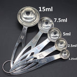 Measuring Spoon Set - 5 Pc Stainless Steel