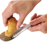 Hand Held Graters and Garlic Peeler - Stainless Steel, Silicone