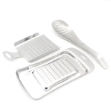 Hand Held Graters and Garlic Peeler - Stainless Steel, Silicone