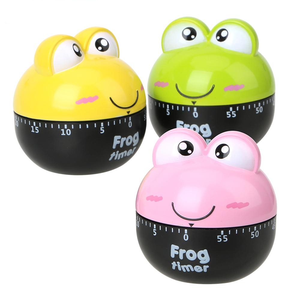 Frog Kitchen Timer 60 Minutes - Cute Mechanical Timer Cooking Kids ...