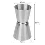 Doubled Headed Shot Glass