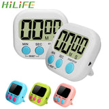 HILIFE Magnetic LCD Digital Kitchen Timer Kitchen Countdown Timer Alarm with Stand Practical Cooking Count Down Clock|Kitchen Timers|