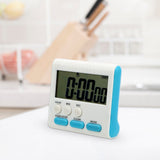 HILIFE Memory Function Magnetic Kitchen Timer Large LCD Digital Timers Count Up Down Alarm Clock 12 Hours Cooking Timer|Kitchen Timers|