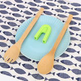 Tongs, Bamboo with Silicone Grip