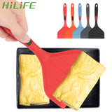 HILIFE Non stick Silicone Turner Pizza Shovel Kitchen Beef Egg Scraper Frying Pan Food Lifters Cooking Utensils Cooking Tool|Turners|