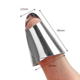 Nut Peeler/Finger Protector - Stainless Steel