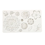 Sunflower Fondant Mold - Silicone