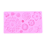 Sunflower Fondant Mold - Silicone