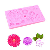 Sunflower Fondant Mold - Silicone