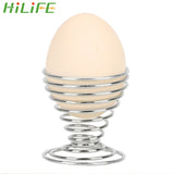 HILIFE Wire Tray Egg Cup Egg Tools Boiled Eggs Holder Stand Storage Rack Stainelss Steel Spring Cooking Tool Kitchen Gadgets|Egg Poachers|