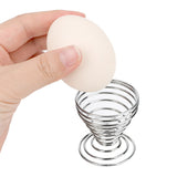 HILIFE Wire Tray Egg Cup Egg Tools Boiled Eggs Holder Stand Storage Rack Stainelss Steel Spring Cooking Tool Kitchen Gadgets|Egg Poachers|