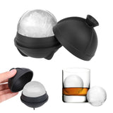 Silicone Ice Ball Maker - 3D Sphere Mold for Whiskey Cocktails Wine