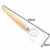 13 Inch Dough Whisk - Stainless Steel