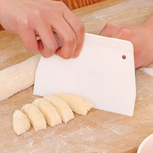 Dough Cutter and Pastry Scraper