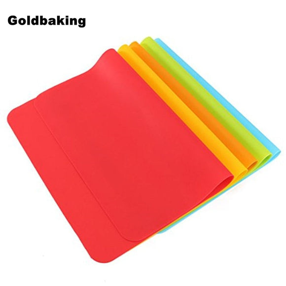 Rectangle 30*40cm Silicone Place Mats Heat Resistant Non Slip Table Mats|mat safe|mat sundinmat kid