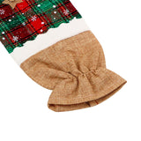 Santa Claus Rudolf Christmas Tree Bottle Clothes Wine Bottle Bag Cover For Home Xmas Dining Room Decoration 2018 Christmas Decor|Stockings & Gift Holders