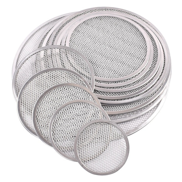 Seamless Aluminum Pizza Screen Commercial Grade Pizza Pan 6/7/8/9/10/1 Inch|Cake Molds|
