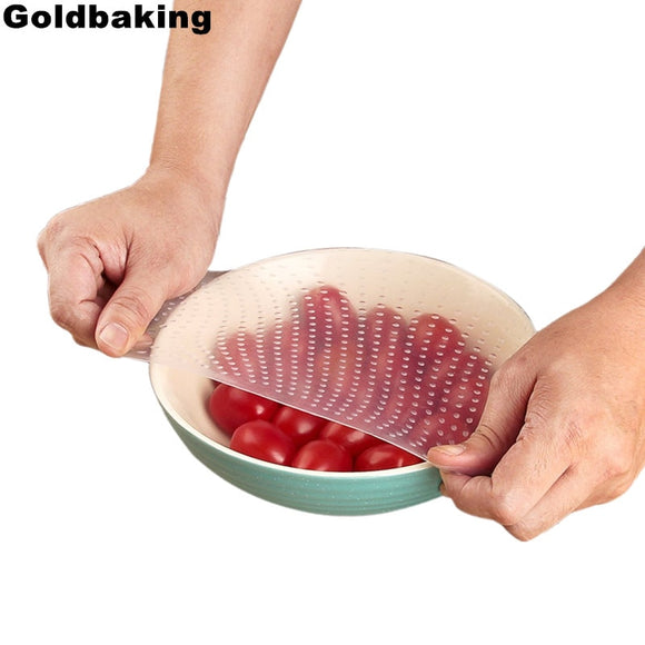 Square Shaped Silicone Bowl Cover Kitchen utensils Cover Food Stretch Lid|food car|food grade water pumpsfood glaze