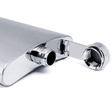 Flask and Funnel, Stainless Steel