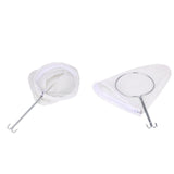 Thai Tea Filter Stainless Steel Traditional Thai Style Asian Pulled Tea Strainer with Zipper Removable Strainer Sock|strainer tea|strainer stainless steelstrainer filter