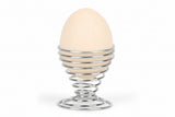 Stainless Steel Egg Holder - Wire Tray Spring Stand for Boiled Eggs