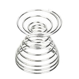 Stainless Steel Egg Holder - Wire Tray Spring Stand for Boiled Eggs