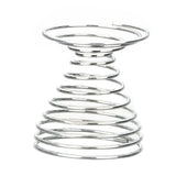 Stainless Steel Egg Holder - Wire Tray Spring Stand for Boiled Eggs