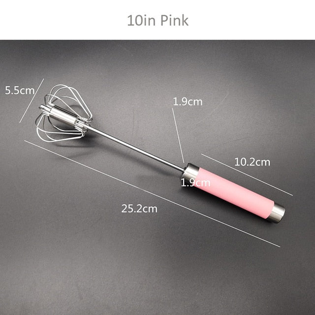 Semi-Automatic Whisk - Stainless Steel