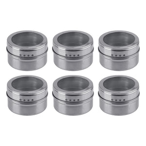 Magnetic Spice Jars