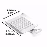 Hand Held Graters and Garlic Peeler - Stainless Steel, Silicone