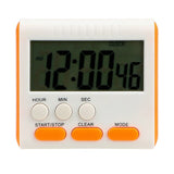 HILIFE Memory Function Magnetic Kitchen Timer Large LCD Digital Timers Count Up Down Alarm Clock 12 Hours Cooking Timer|Kitchen Timers|