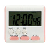 HILIFE Memory Function Magnetic Kitchen Timer Large LCD Digital Timers Count Up Down Alarm Clock 12 Hours Cooking Timer|Kitchen Timers|